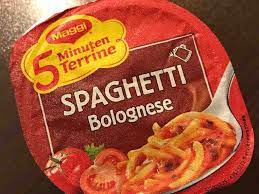 Hat ein normales spaghetti eis (ohne sahne, dafür mit schoko, anstatt erdbeer soße) wirklich 500 kcal? Kalorien Fur 5 Minuten Terrine Spaghetti Bolognese Fertiggerichte Fddb