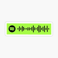 Cupid S Chokehold Spotify Code Sticker By Millycunliffe In 2021 Spotify Code Spotify Codes Spotify Code Sticker