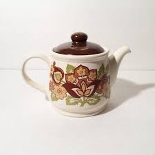 Vintage 70s Sadler Teapot - Made In Staffordshire England Tea Pots Tea Pots Vintage Tea Party Garden