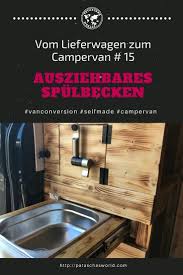 Eine Spule In Der Schublade Perfekt Fur Kleine Campervans Selbstausbau Campervan Fordtransit Lieferwagen Campingideen Camper