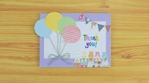 The dark and pale pinks. 3 Ways To Make A Thank You Card Wikihow