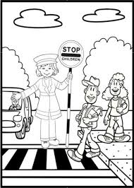 Trafik Haftasi Boyama Sayfalari 2017 2018 Trafik Guvenligi Boyama Sayfalari Trafik Isaretleri