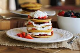 Lots of people find the use of bisquick to be cheating, somehow. Strawberry Shortcake Pancakes Tasty Kitchen A Happy Recipe Community