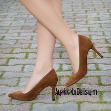 Taba Rengi Stiletto Kahverengi Stiletto Modelleri Ile Sikliginizi One Cikarin Stiletto Topuklular Ayakkabilar