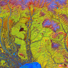 Landsat Satellite Images Of The Earth From Space Look Like Paintings Art Earth From Space Painting