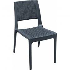 Verona Stacking Resin Side Chair Dining Chairs Stacking Patio Chairs Outdoor Chairs
