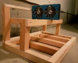 Build a $6 mining rig frame with wood and screws (and a few zipties) my ethereum gpu mining rig build has just been sitting sprawled out on a folding table in the corner of my office, until now. Mining Rig Frame Computers Tablets Networking Computer Components Parts Computer Cases Acc Bitcoin Mining Software Bitcoin Mining Rigs Bitcoin Mining