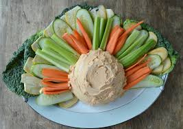 3 large leaves of red lettuce · 1 small head of broccoli, cut into florets · baby carrots, about ½ lb · 1 yellow pepper, sliced · 2 celery stalks, . How To Make A Turkey Centerpiece Food Com