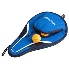 Penutup Bat Tenis Meja Ttc 130 Biru Decathlon