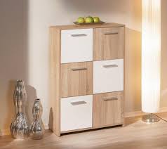Kommode sonoma eiche weiß kommode tommy in sonoma eiche weiß 2 türen caro möbel, kommode bobby 4 anrichte mehrzweckschrank schrank sonoma, kommode fontana sonoma eiche. Kommode Egadi 6 Turen 3 D Effekt Sonoma Eiche Weiss Beschichtet Ebay
