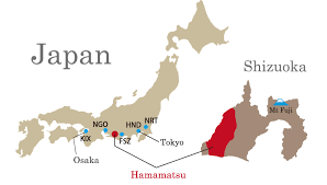 The total area of the site was 1,558.06 km 2 (601.57 sq mi). Where Is Hamamatsu In Hamamatsu Com