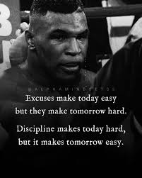 Discipline isn't hard when the direction is clear. Keep going