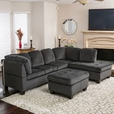 Canterbury 3 Piece Fabric Sectional Sofa Set By Christopher Knight Home Deco Maison Decoration Interieure Decoration