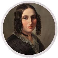 Portrait of Fanny Mendelssohn Hensel #1 Acrylic Print