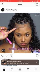 Follow Me For More Content Video Natural Hair Styles Edges Hair Girls Natural Hairstyles