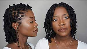 Mini Braids On My Type 4 Natural Hair Keke J Kekej Type4naturalhair Natural Hair Braids Mini Twists Natural Hair Curly Hair Styles
