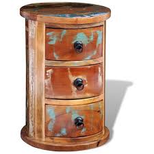 .cassette di legno scarpiera cassetti trasparenti impilabili scatole guardaroba impilabili custodia porta scarpe scarpiera armadio scatole impilabili scatola cassetto cartone portagioie cassetti. Vidaxl Armadietto In Legno Massello Di Recupero Con 3 Cassetti Marrone