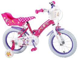 Disney Minnie Bow Tique Kinderfahrrad Madchen 14 Zoll Pink Zwei Handbremsen