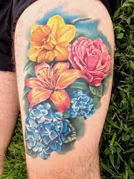 Hydrangea Tattoo Daffodil Tattoo Tattoo Flowers Marigold Tattoo Tiny Flower Tattoos Daffodil Tattoo Hydrangea Tattoo
