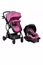 Sale 199 95 Baby Stroller Car Seat Combo 3 In 1 Travel System Infant Toddler Pink Urbini In 2020 Travel System Stroller Baby Car Seats Travel Systems For Baby