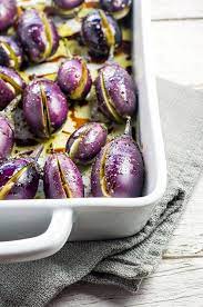 Roasted Mini Eggplants Recipe Bound By Food Recipe Mini Eggplant Recipe Recipes Eggplant Recipes Healthy