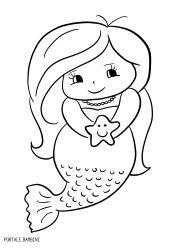 Disegni Di Sirene E Sirenette Da Colorare Portalebambini It