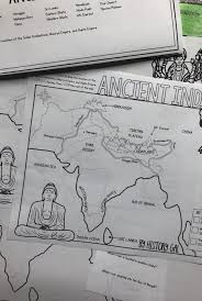 This Engaging Map On Ancient India Will Help Students Visualize And Retain The Location Of The Indus Civilizations In 2020 Ancient India Map Map Activities India Map