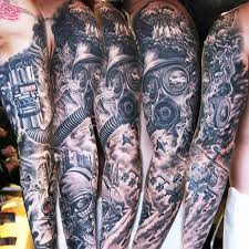 Apocalyptic tattoo studio, wootton bassett. War Sleeve Tattoo By Qtattoo Lee Post 12931