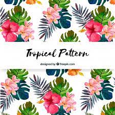Download 167,324 floral pattern tropical stock illustrations, vectors & clipart for free or amazingly low rates! Free Vector Beautiful Tropical Flower Pattern