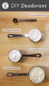 4 Ingredient Diy Deodorant 4 Ingredient Recipes Diy Deodorant Homemade Deodorant