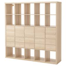 Kallax Shelving Unit With 10 Inserts White Stained Oak Effect Ikea Kallax Shelving Unit Shelving Unit Ikea Kallax Shelving