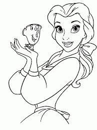 Beauty And The Beast Coloring Pages Princess Belle In 2020 Belle Coloring Pages Disney Coloring Pages Disney Princess Coloring Pages