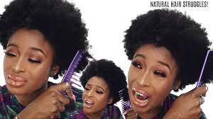 Natural hair course nyc inc. My Natural Hair Is Hard Coarse Too Thick Breaks Combs Part 1 Youtube