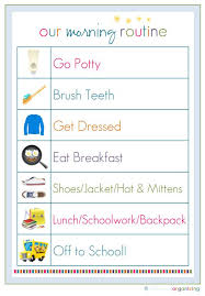 Back To School Ideas And Printables Chore Chart Kids