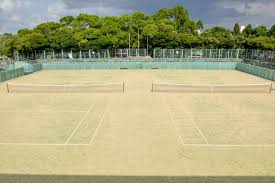 Tennis court supply is your #1 resource for court nets, windscreens, resurfacing supplies, practice we've got it all from tennis court nets & posts, tennis ball baskets & ball machines, storage and. Sports Facility Manko Park Public Tennis Court Sports Commission Okinawa