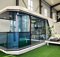 Customized Prefab Space Capsule Cabin House Cuboid Pod ...