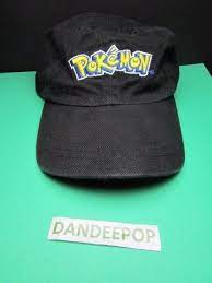Youth Pokemon Embroidered Logo Baseball Hat Cap Baseballcap Pokemon Pokemonhat Hat Baseballhat Dandeepop Baseball Hats Embroidered Logo Pokemon Hat