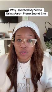 Why I deleted the video using the Aaron Pierre Sound Bite… because I am my  sister’s keeper and a protector of our children. #standonbible #elders  #bmackwrites