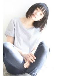 vicca 井上 切りっぱなしボブ 髪型 ボブ 髪型 髪 色