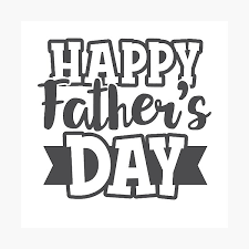 Feliz día del padre frase svg arte palabra. Laminas Fotograficas Padre Svg Redbubble