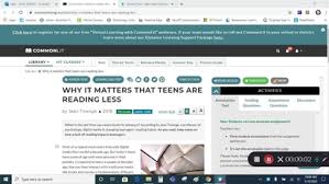 Perhaps you have heard or even used some of the following expressions: Grade 7 Why It Matters That Teens Are Reading Less Schooltube Safe Video Sharing And Management For K12
