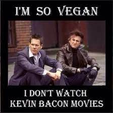 Cette fois, je suis partie à la découverte d'un coin que je ne connaissais pas du tout: Je Suis Tellement Vegane Que Je Ne Regarde Plus Les Films Avec Kevin Bacon World Vegan Day Kevin Bacon World Vegan Day Poster
