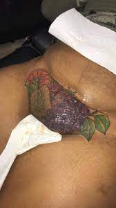 Getting a fruit basket tattooed on your Pubic area : rawfuleverything
