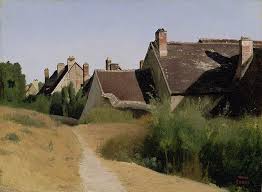Houses Near Orleans Maisons Aux Environs D Orleans Jean Baptiste Camille Carot French About 1830 Oil On Art Paysagiste Amenagement Jardin Ecole De Barbizon