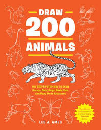 Draw 200 Animals By Lee J Ames 9780399580215 Penguinrandomhouse Com Books In 2021 Cat Drawing Horses Animals