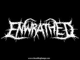 Inspirational designs, illustrations, and graphic elements from the world's best designers. Enwrathed Brutal Death Metal Usa Band Logo Font De By Moonringdesign On Deviantart