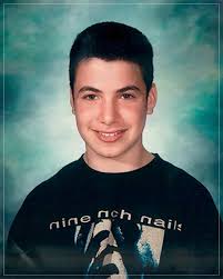 📸 Veteran Nine Inch Nails fan Nathan Fielder pictured with Atticus Ross  and Trent Reznor.⁠ ⁠ #NineInchNails #NathanFielder #FarOutMagazine