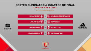 Este viernes cada equipo conocerá qué grupo integrarán y el fixture a encarar con miras al objetivo de clasificar a los octavos de final, ronda a la que solo podrán acceder los mejores dos de cada serie. Copa Del Rey Quarterfinals Draw