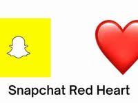 Red Heart On Snapchat By Thakoni Red Heart Heart Emoji Yellow Heart