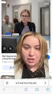 She’s so good and made me SOB #thepitt